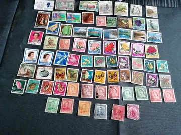 Lot de timbres de nouvelle Zélande