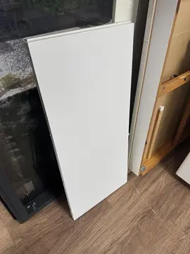 Table bois blanc avec rallonge