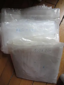 3 housses de matelas 150X240 120X140 100X200