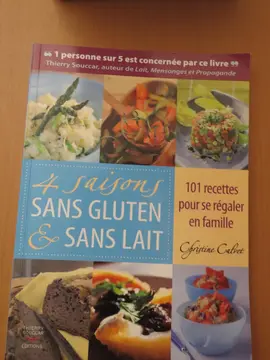 Livre sans gluten et sans lait - Re-don