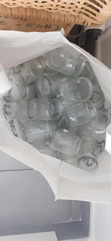 pots yahourt en verre