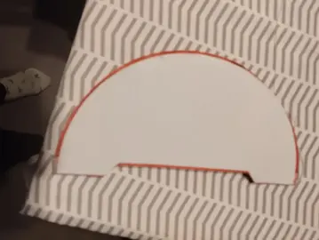 boule en papier de décoration à accrocher