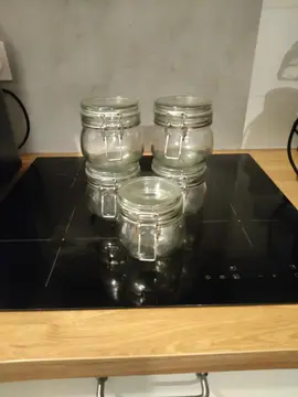 Don de 5 bocaux en verre