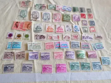 Lot de timbres du Pakistan
