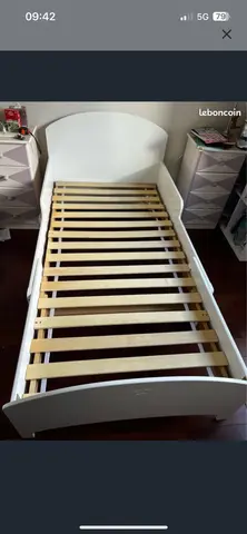 lit évolutif vert baudet