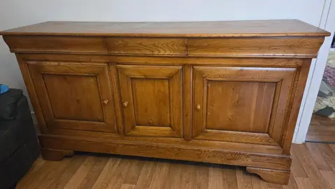 Meuble buffet 3 portes 3 tiroirs