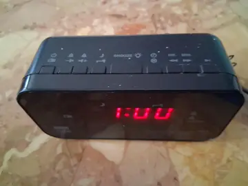 Radio réveil vintage