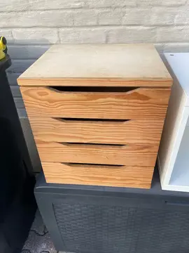 Petit meuble 4 tiroirs