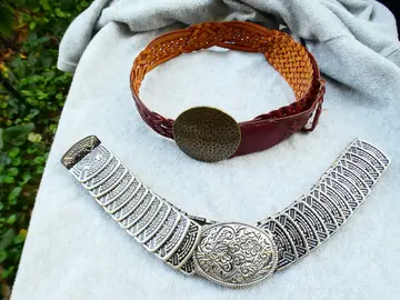 ceinture vintage en cuir