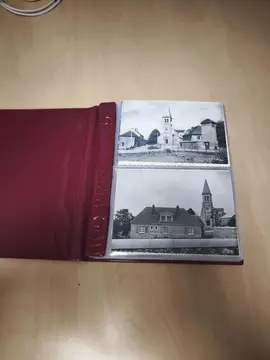 carnet de vielle carte postale.