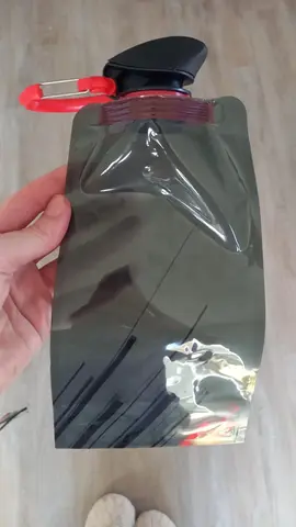 Gourde souple noir - Jamais servi