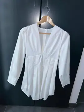 Robe blanche taille S