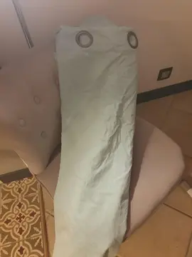 2 doubles rideaux verts clairs