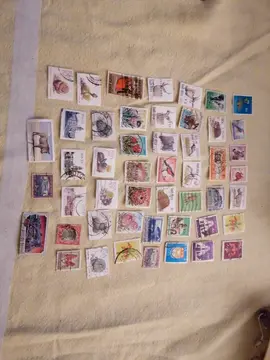 Lot de timbres d'Afrique