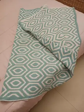 tapis coton reversible