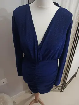 robe bleu XL