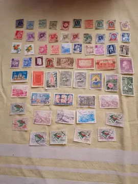 Lot de timbres d Algérie