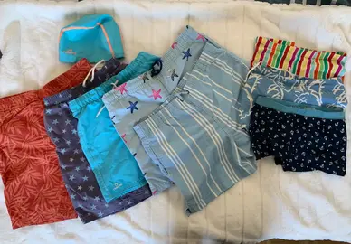 donne lot shorts et shortys de bain 10 ans