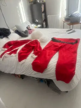 donne costume pere noel taillé médium