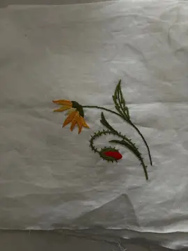 nappe à finir de broder