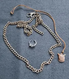 collier bague et ceinture