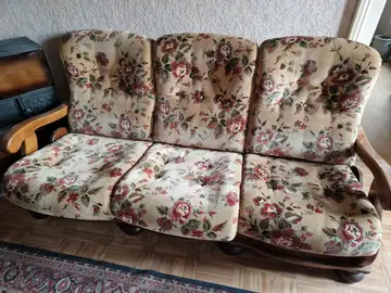 Canapé 3 places plus 1 fauteuil