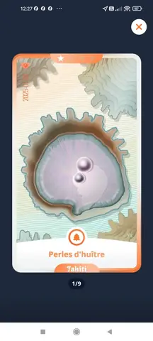 Carte WeWard - Tahiti n° 1