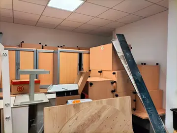 Armoire accordéons, caissons, bureaux