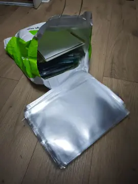 Lot de pochettes plastiques