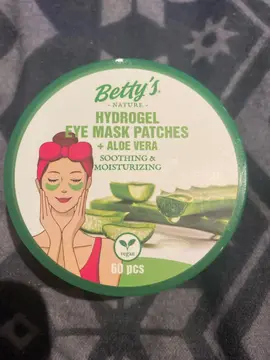 hydrogel eye mask patches + aloe Vera