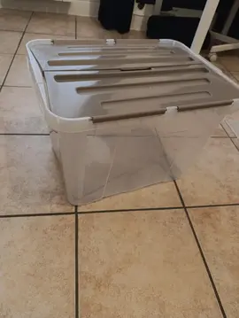 caisse rangement plastique