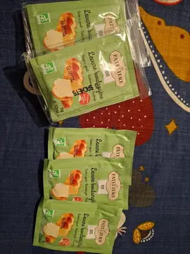 9 paquets Levure boulangère Bio