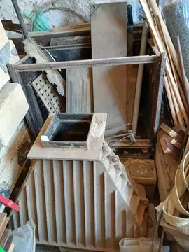 Cheminée avec insert