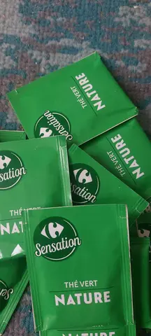 15 sachets thé vert
