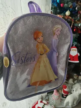 Petit sac à dos la reine des neiges violet