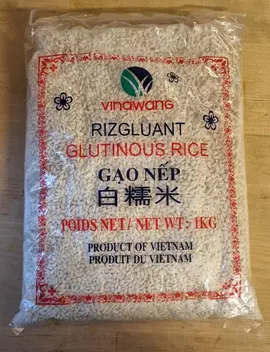 Riz gluant