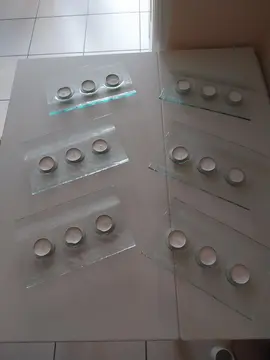 6 portes bougies ( sans les bougies )