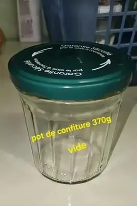 recherche en don pots confiture 370g vide