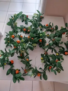 guirlande décorative " fruits "