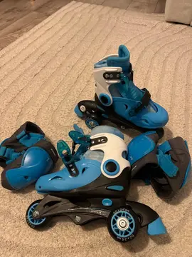 rollers enfant taille 27-30 + protections