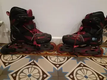 rollers Fille 35-38 quasi neufs