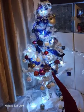 sapin artificiel blanc