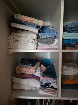 lot de serviettes de toilettes