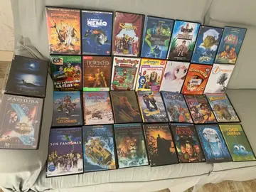 lot de 30 films et dessins animés en dvd gravés