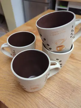 4 tasses café