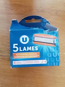 Donne pack 5 recharges rasoir compatibles fusion5 - neuf