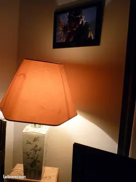 LAMPE A POSER Style Asiatique