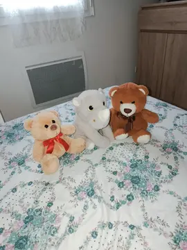Lot de 3 peluches