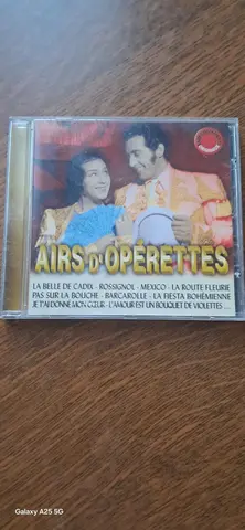CD airs d'opérettes