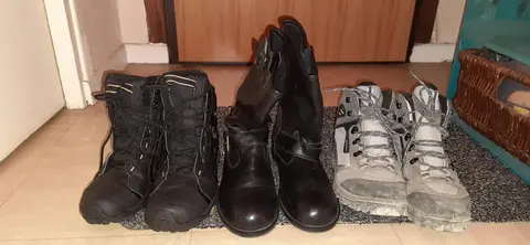 Lot de 3 paires de chaussures femme taille 38